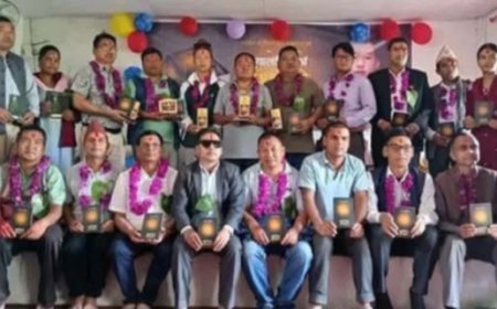 गजलकार शङ्कर घर्ती मगरको गजल संग्रह ‘उज्यालो भित्रको अँध्यारो’ भव्य समारोहकाबीच लोकार्पण