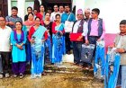 स्वर्गद्वारी नगरपालिका ५ सारीले गर्यो स्टेचर वितरण