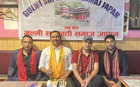 सत्यवति समाज जापानको अध्यक्षमा धिरज भण्डारी चयन