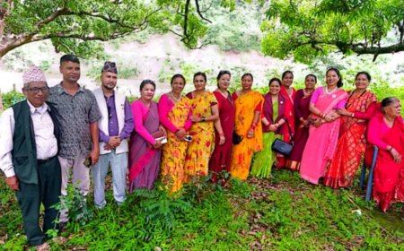 नेपाल महिला संघ माण्डवी गाउँकार्यसमीति द्वारा तीज मिलन कार्यक्रम सम्पन्न