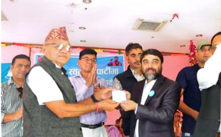 रेशम बहादुर ठेडी रावस्पामा प्रवेश