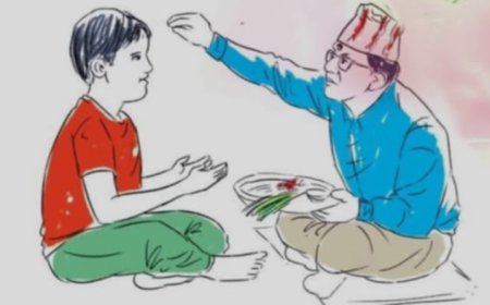 आज बडा दशैंः-मान्यजनको हातबाट टीका र जमरा लगाएर मनाइँदै
