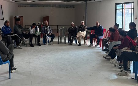 नेपाली काङ्ग्रेस नगर पार्टि कार्यालय गलकोटको बैठक तथा छलफल सम्मपन्न 