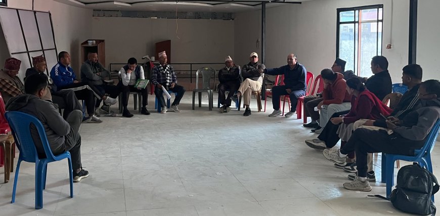 नेपाली काङ्ग्रेस नगर पार्टि कार्यालय गलकोटको बैठक तथा छलफल सम्मपन्न 